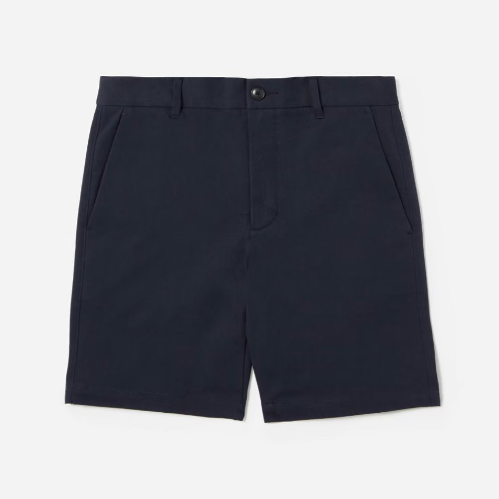 Everlane 7" Slim Fit Performance Chino Short - SIZE 29 NAVY - Lightly Used